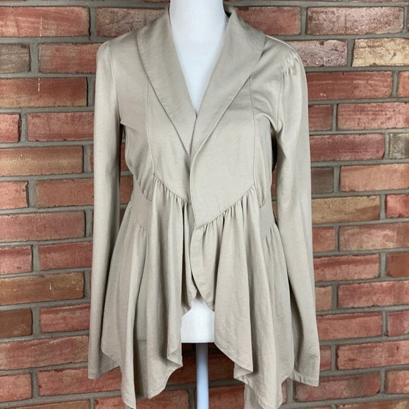 Converse Sweaters - Converse Beige Open Cardigan